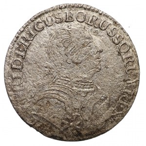 Německo, Prusko, Fridrich II., 6 haléřů 1763 E, Königsberg