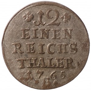 Deutschland, Preußen, Friedrich II., 1/12 Taler 1765 B - Breslau