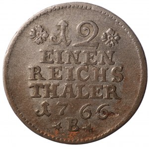 Deutschland, Preußen, Friedrich II., 1/12 Taler 1766 B - Breslau