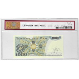 1000 złotych 1982, seria HT - PCG 65 EPQ