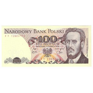100 złotych 1976, seria FT