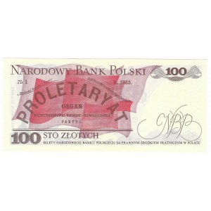 100 złotych 1976, seria HF