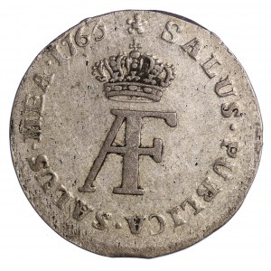 Pomerania, Swedish rule, Adolf Frederick, 1/12 thaler, Arrows 1763 IDL