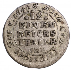 Pommern, schwedische Herrschaft, Adolf Friedrich, 1/12 Taler, Pfeile 1763 IDL
