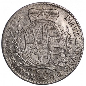 Nemecko, Sasko, Fridrich August III, 1/12 toliarov 1764