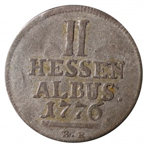 Německo, Hessen-Hersfeld, Friedrich II, II Albus 1776
