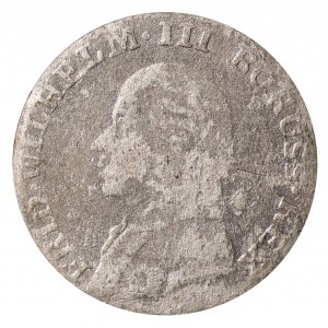 Germany, Prussia, Wilhelm III, 3 pennies 1800