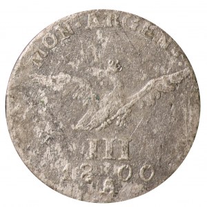 Deutschland, Preußen, Wilhelm III, 3 Pfennige 1800