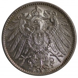 Germany, 1 mark 1914 F