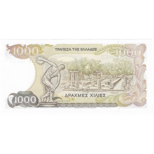 Grecja, 1000 Drachmai 1987