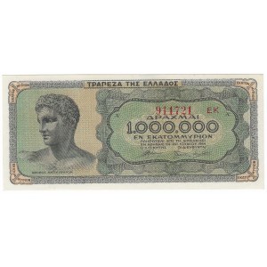 Grecja, 1 milion Drachmai 1944