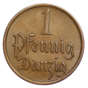 Freie Stadt Danzig, 1 fenig 1937