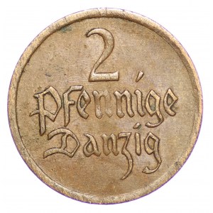 Freie Stadt Danzig, 2 fenigs 1923