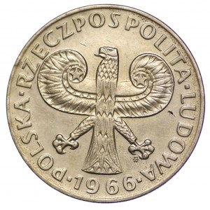 10 Zloty 1966 - kleine Säule