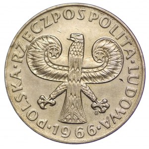 10 złotych 1966 - mała kolumna