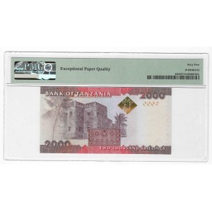 Tanzania, 2000 Shilingi 2015 - PMG 65 EPQ