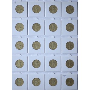 2 gold 2005, Leon Wyczółkowski - set of 20 pieces