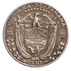 Panama, 1/10 balboa 1930