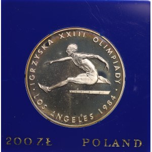 200 Gold 1984, XXIII. Olympische Spiele Los Angeles