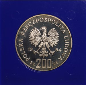 200 złotych 1984, XIV Zimowe Igrzyska Olimpijskie Sarajewo 1984