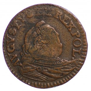August III Sas, Pfennig 1755 H