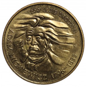 2 złote 1998, Mickiewicz