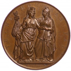 Medal, a L'Heroique Pologne (Bohaterskiej Polsce) 1831 - piękny