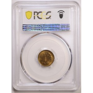 1 grosz 1992 - PCGS MS65