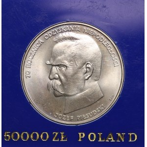 50000 PLN 1988, Piłsudski