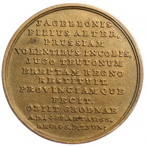 Medaila z kráľovskej suity Kazimíra IV Jagelovského - odliata z mosadze ?