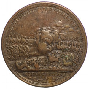 Nemecko, Prusko, medaila na pamiatku bitky pri Rossbachu a Lutyni 1757