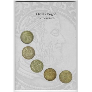 Adler und Verfolgung auf Münzen
