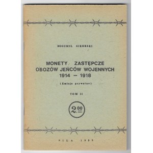 Bogumił Sikorski, Ersatzmünzen aus Kriegsgefangenenlagern 1914-1918, Piła 1989