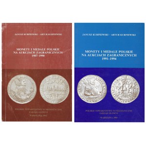 Kurpiewski Janusz, Kurpiewski Artur, Monety i medale polskie na aukcjach zagranicznych 1991-1994 und Monety i medale polskie na aukcjach zagranicznych 1987-1990