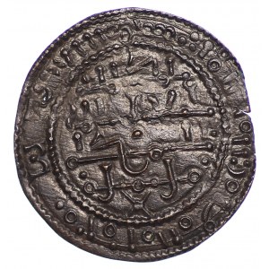 Węgry, Bela III, pieniądz miedziany (denar) 1172-1196 - bardzo ładny
