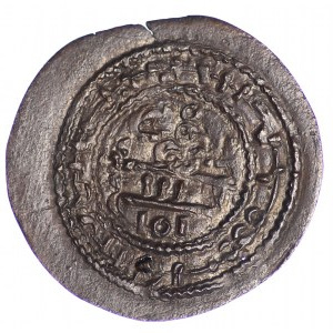 Węgry, Bela III, pieniądz miedziany (denar) 1172-1196 - bardzo ładny