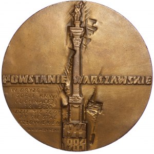 Medaille, Warschauer Aufstand 1984