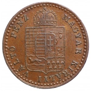 Ungarn, 5/10 Krajcar, 1882 Kremnica KB, Franz I.