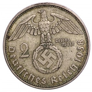 Nemecko, 2 marky 1938