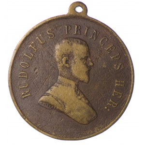 Medaille zum Gedenken an den Aufenthalt des Thronfolgers Rudolph in Galizien, Juli 1877
