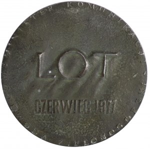 Medaille, LOT Juni 1977