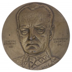 Medaila, generál Władysław Sikorski, 1981