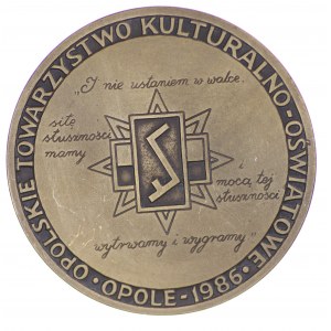 Medaila Zaslúžilý Slezan - Arka Bożek, 1986