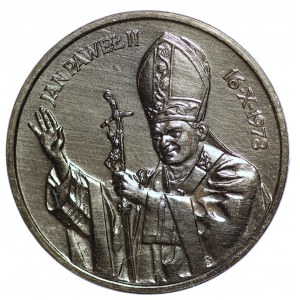 Medal, Jan Paweł II, Urbi et Orbi, srebro
