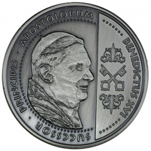 Medaila Succssor Principis Apostolorum Benedictus XVI