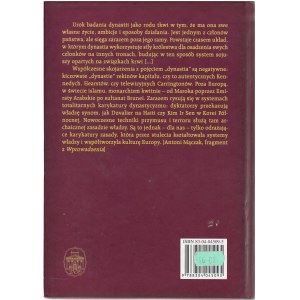 Dynastie Europy pod redakcją Antoniego Mączaka, wyd. II poszerzone i uzupełnione, 2003r.