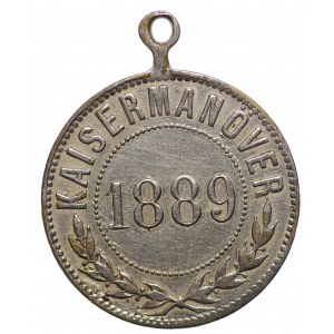 Prusy - Medal - Cesarskie Manewry 1889 - rzadki