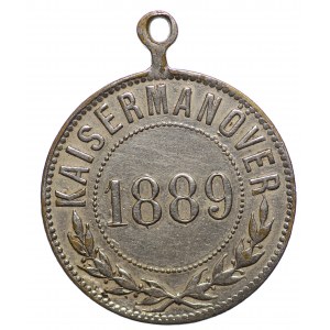 Prussia - Medal - Imperial Maneuvers 1889 - rare