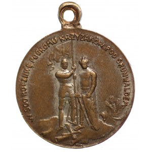 Medalik na pamiątkę 500 rocznicy bitwy pod Grunwaldem, 1910