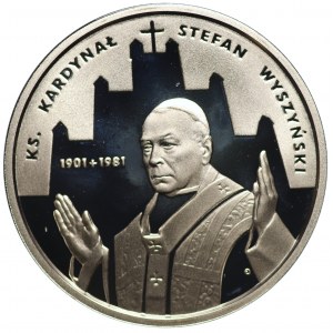 10 złotych 2001, Kardynał Stefan Wyszyński